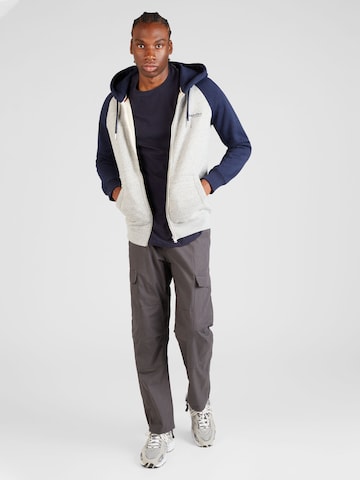 Superdry Zip-Up Hoodie 'Essential' in Blue