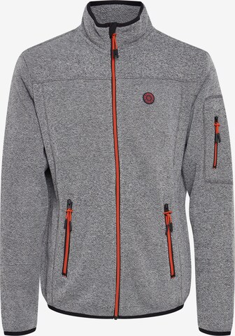 FQ1924 Fleece Jacket 'Pentrus' in Grey: front