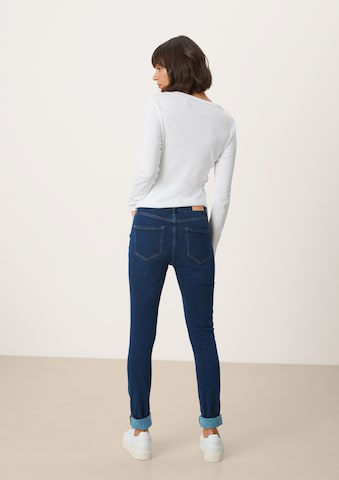 s.Oliver Slimfit Jeans i blå