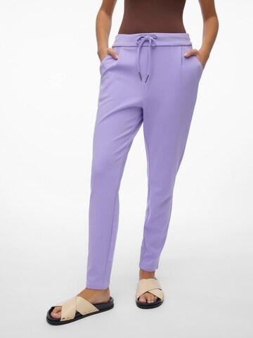 VERO MODA Tapered Housut 'ZAMIRAEVA' värissä lila
