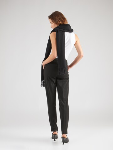 COMMA Slimfit Broek in Zwart