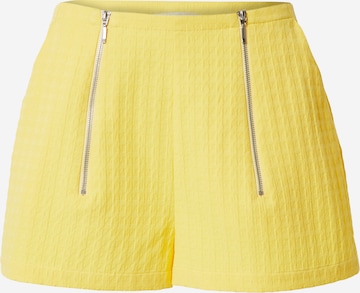 Katy Perry exclusive for ABOUT YOU Regular Pants in Yellow: front