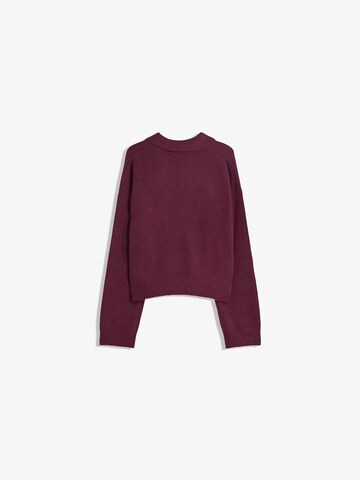 Bershka Pullover in Rot
