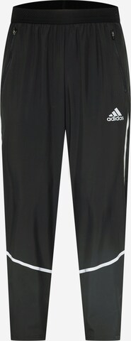 Regular Pantalon de sport 'Adizero' ADIDAS SPORTSWEAR en noir : devant