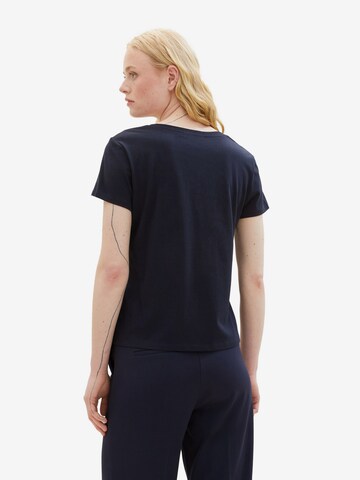 T-shirt TOM TAILOR DENIM en bleu