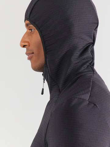 JACK WOLFSKIN Funkční fleecová mikina 'LITESTRIDE' – černá