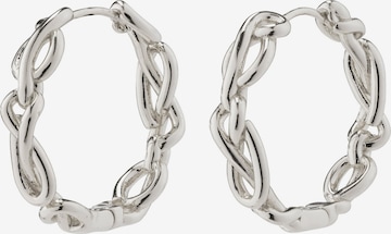 Boucles d'oreilles 'ANNEMETT' Pilgrim en argent : devant