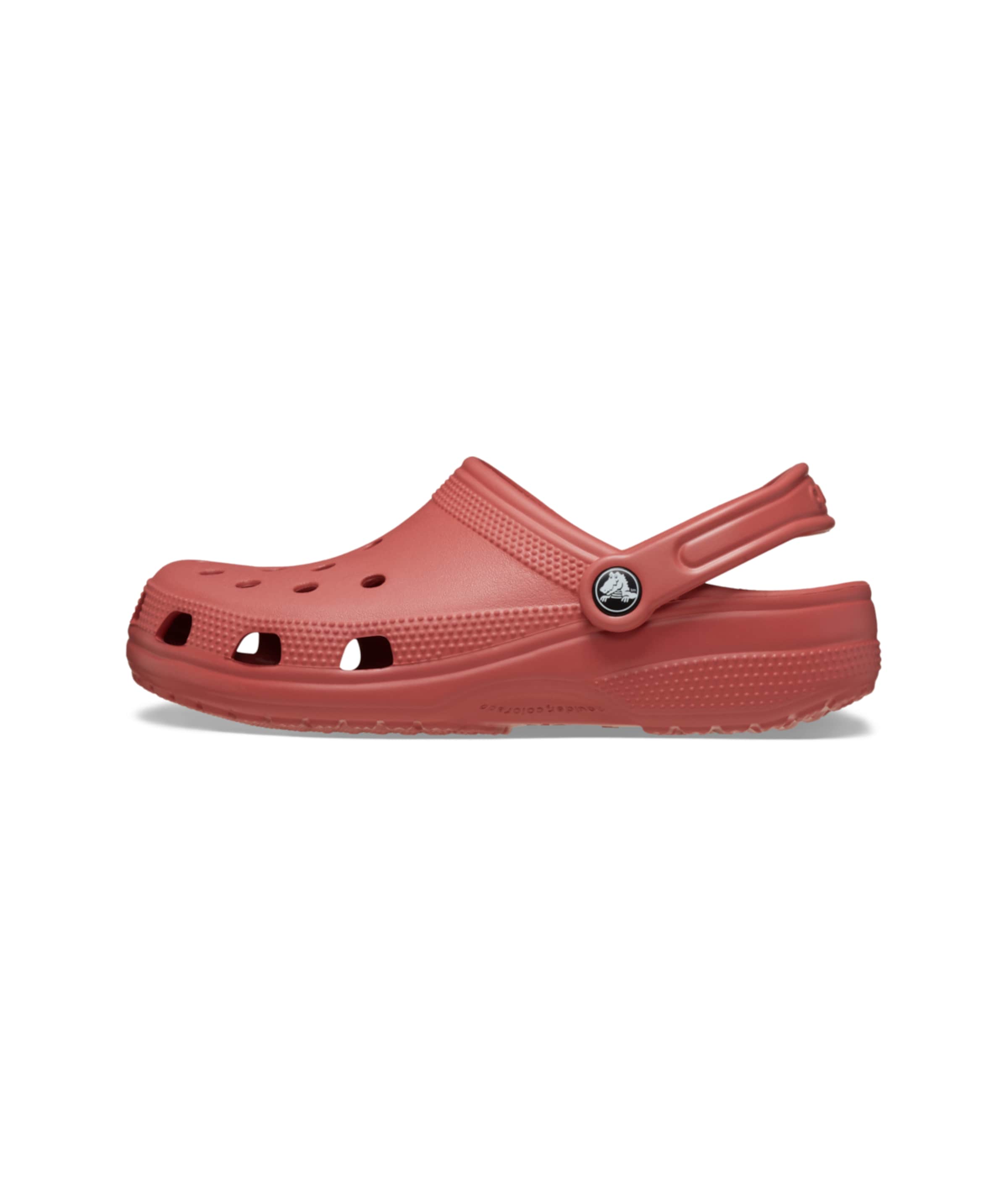 Crocs - Socas em vermelho: frente