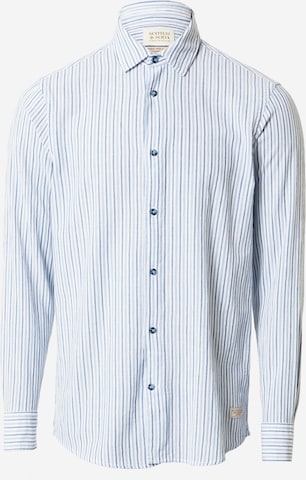 SCOTCH & SODA - Ajuste regular Camisa en azul: frente