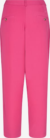 Soyaconcept Loose fit Pleat-Front Pants 'Gabi' in Pink