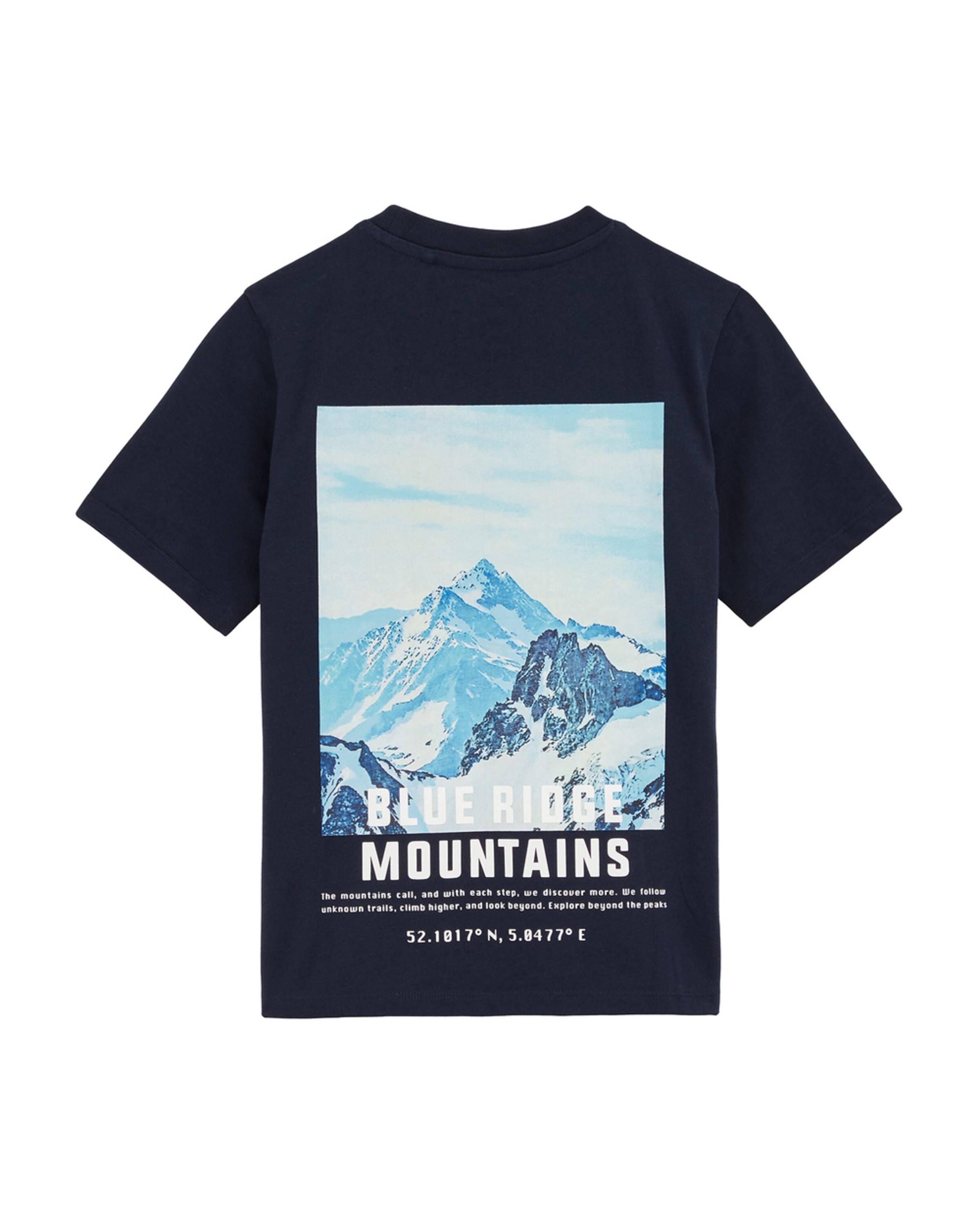 T-Shirt WE Fashion en bleu