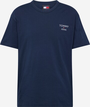 Tommy Jeans T-shirt i blå: framsida