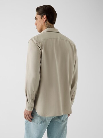 GUESS Regular fit Button Up Shirt in Beige