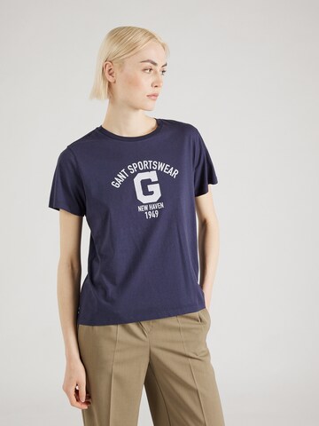 GANT T-Shirt in Blau: predná strana