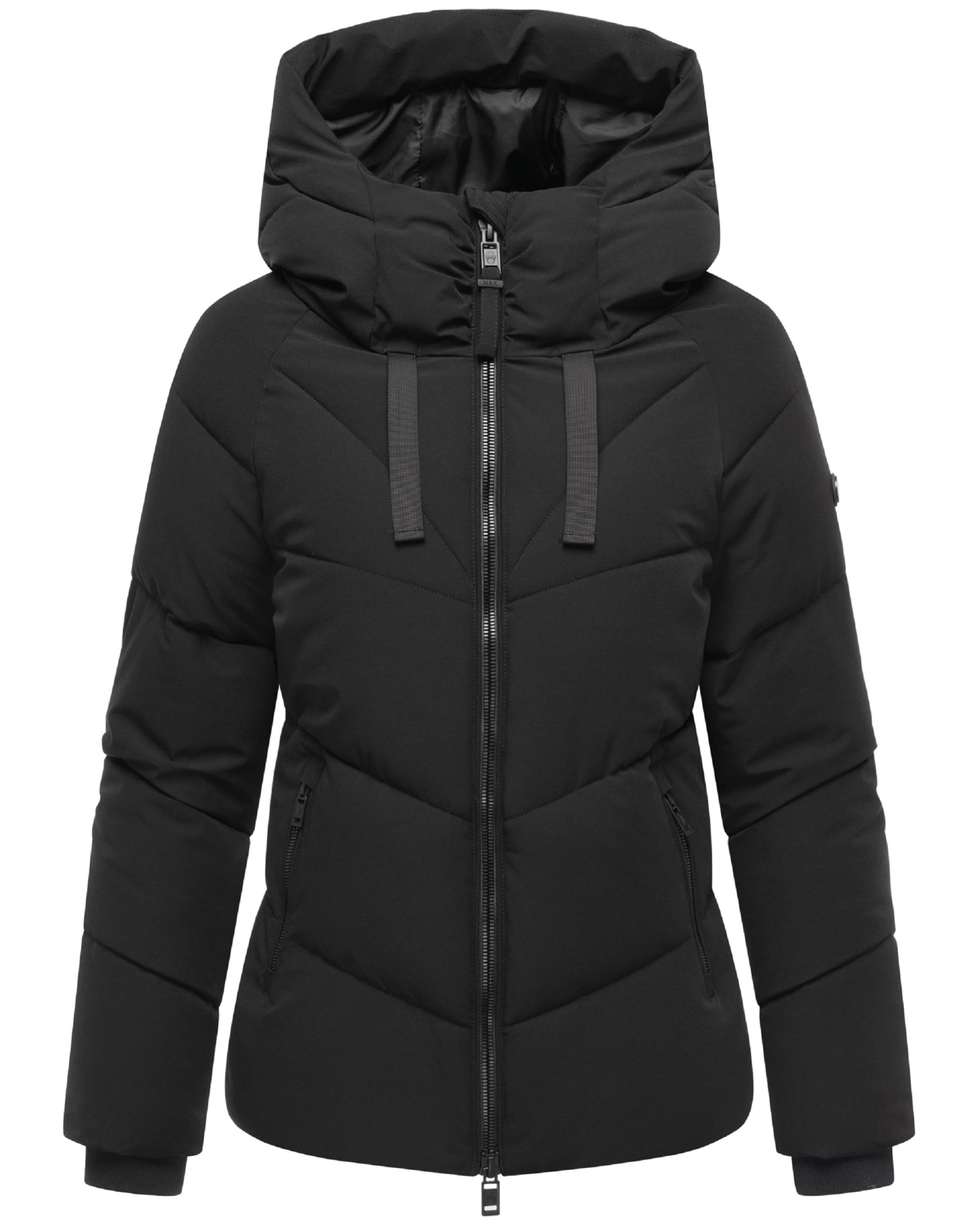 MARIKOO Jacke 'Kwamee 16' in Schwarz: Vorderseite