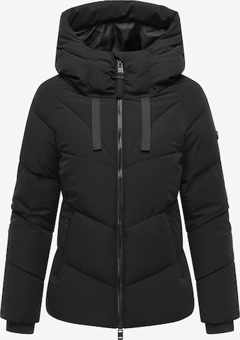 MARIKOO Зимно яке 'Kwamee 16' в черно: отпред