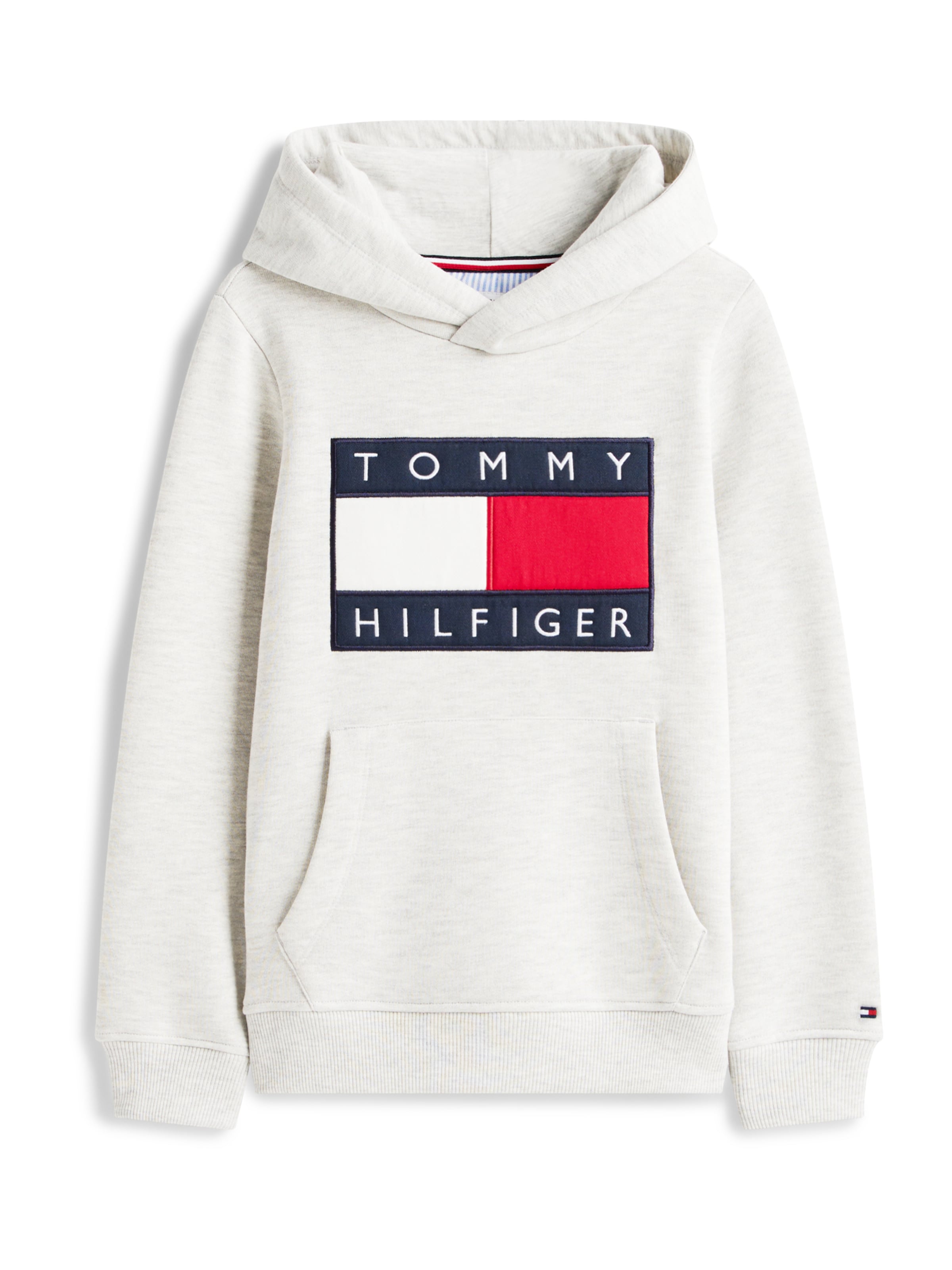 TOMMY HILFIGER Μπλούζα φούτερ 'HERITAGE' σε γκρι: μπροστά
