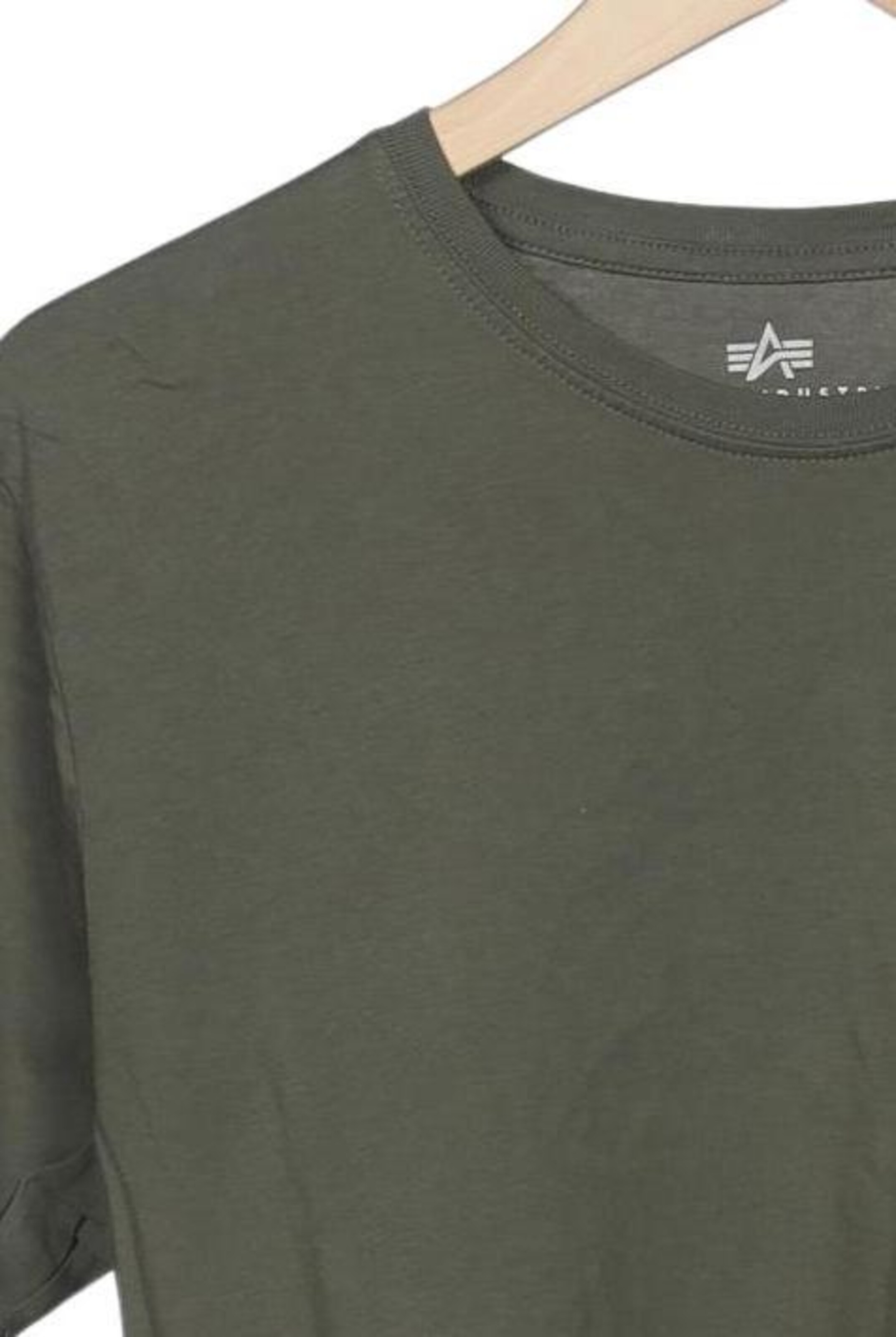 ALPHA INDUSTRIES Shirt in L in Green