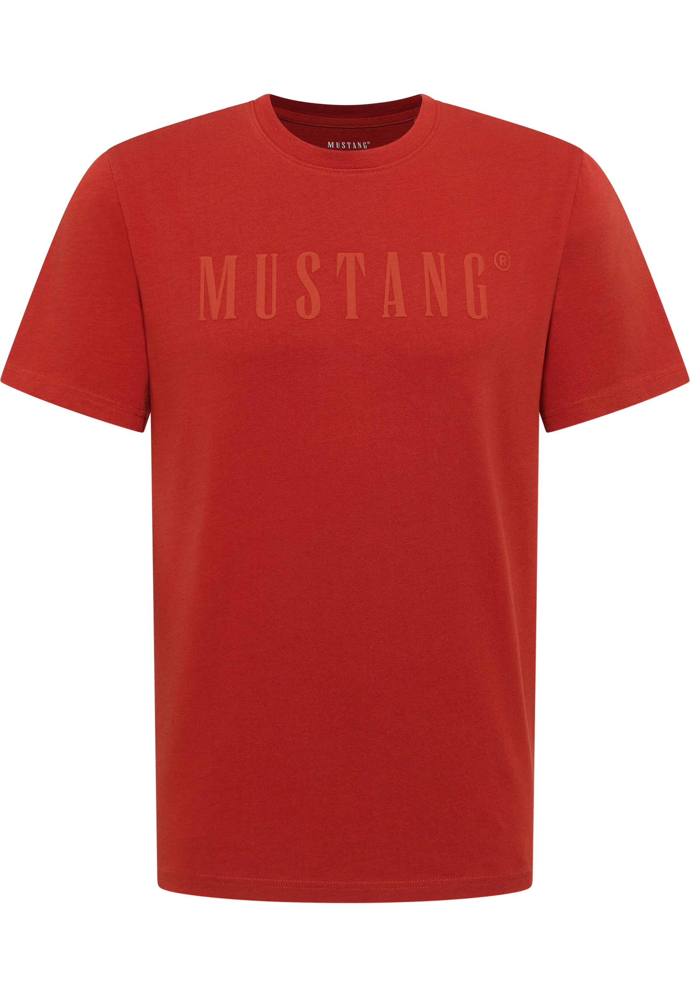 MUSTANG Shirt 'Austin' in Rot: Vorderseite