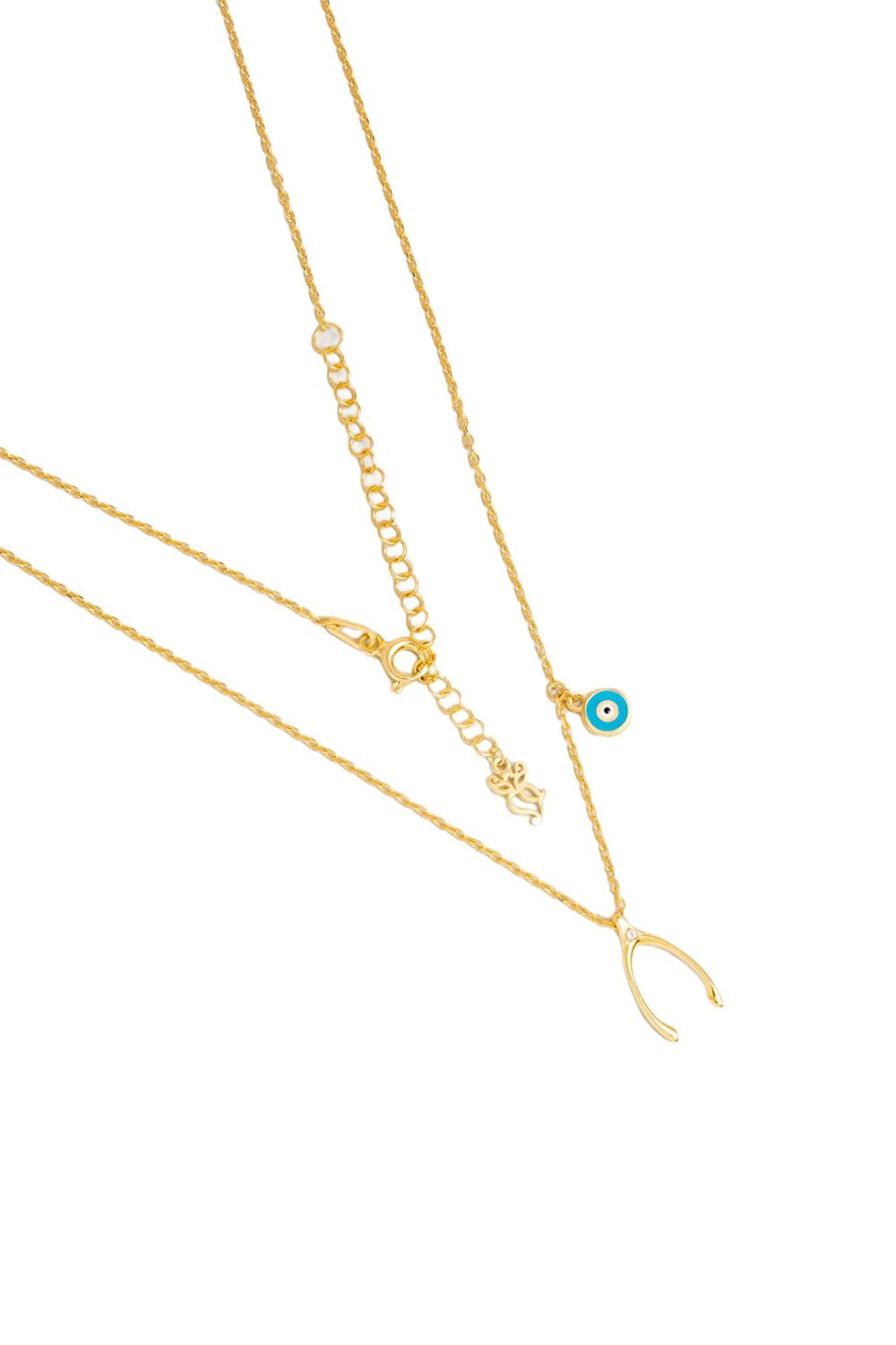 So Chic Necklace in Gold: front