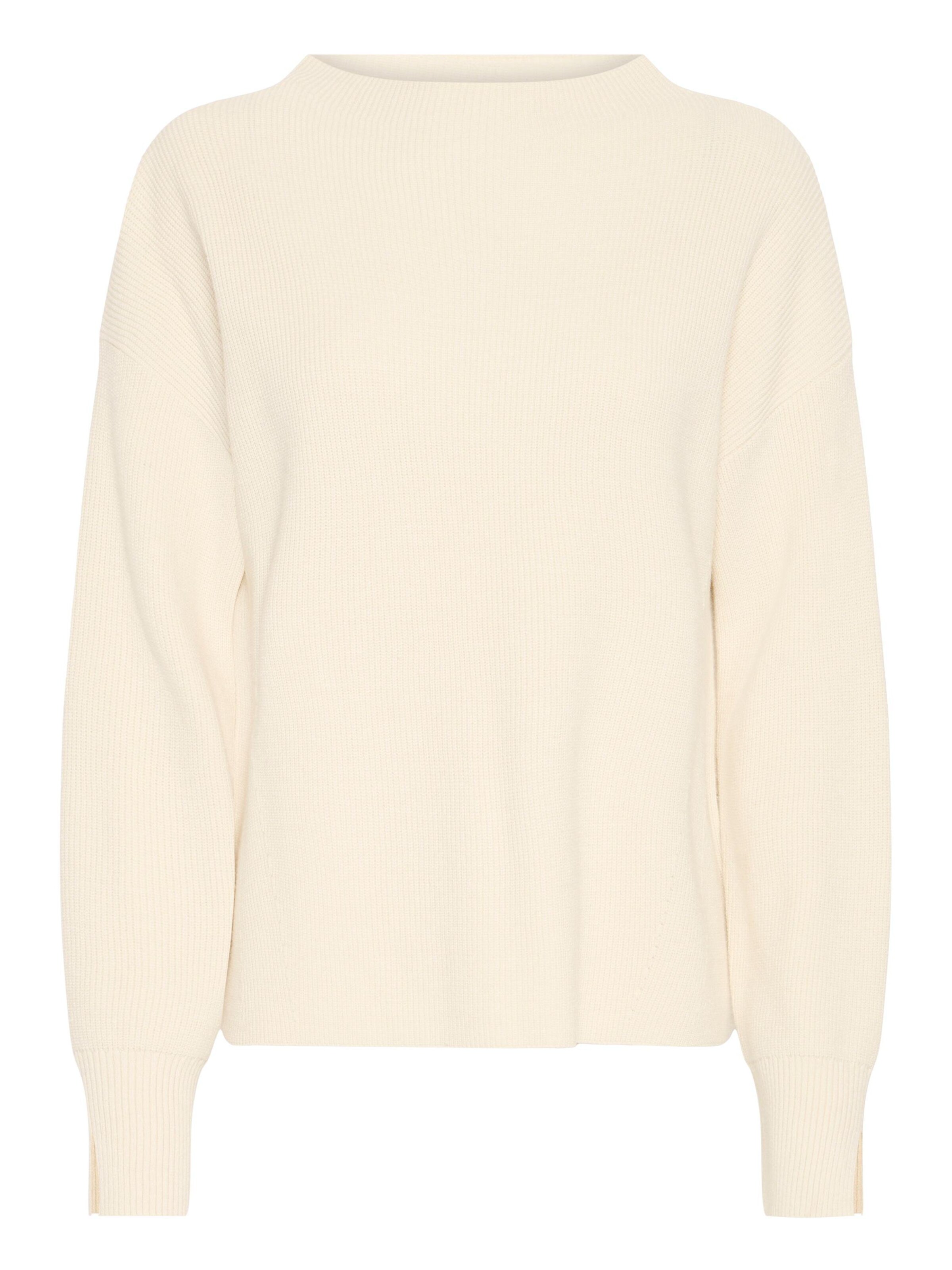 ICHI Trui 'BOSTON' in Beige: voorkant