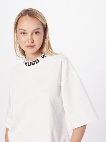 HUGO Red Shirt 'Dinaya' in White