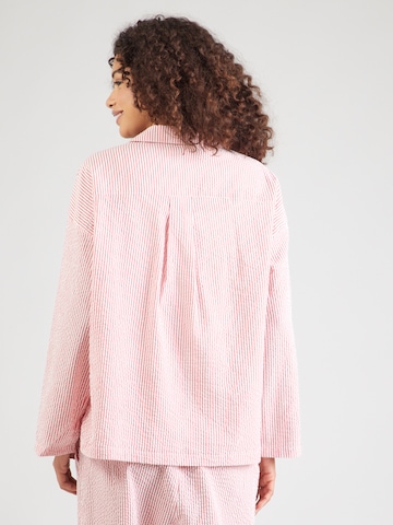 Chemise de nuit Lindex en rouge
