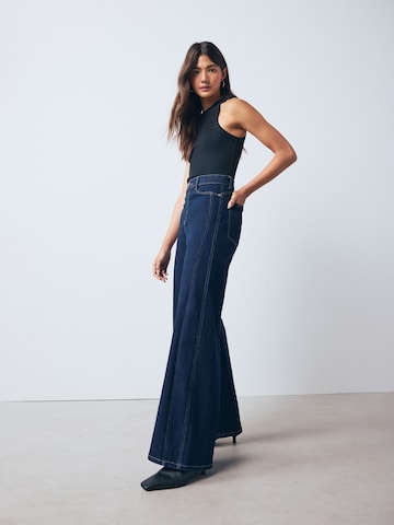 Next Wide leg Jeans in Blue