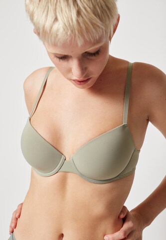 T-shirt Reggiseno di Skiny in grigio