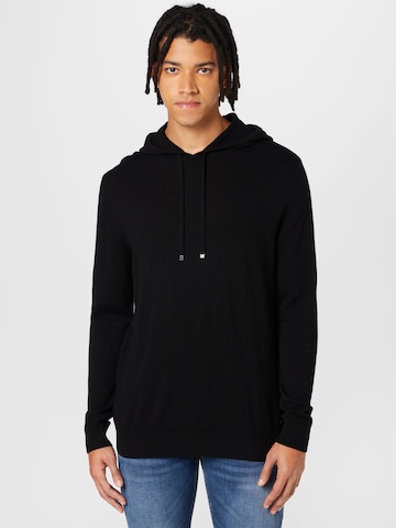 STRELLSON Sweater 'Luka' in Black: front