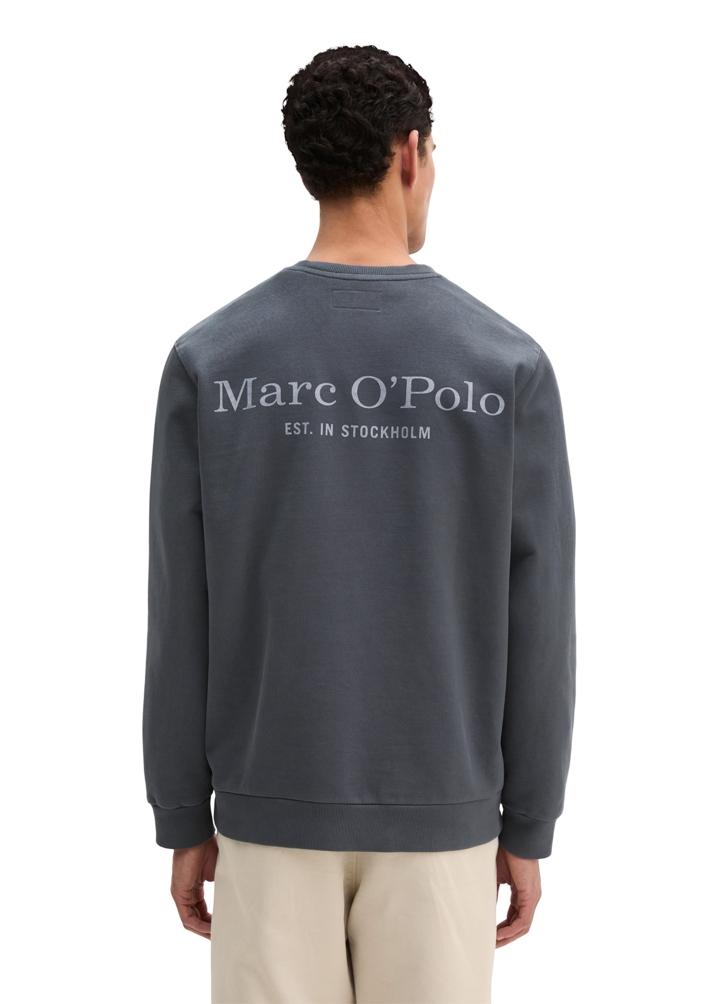 Marc O'Polo Sweatshirt in Grau