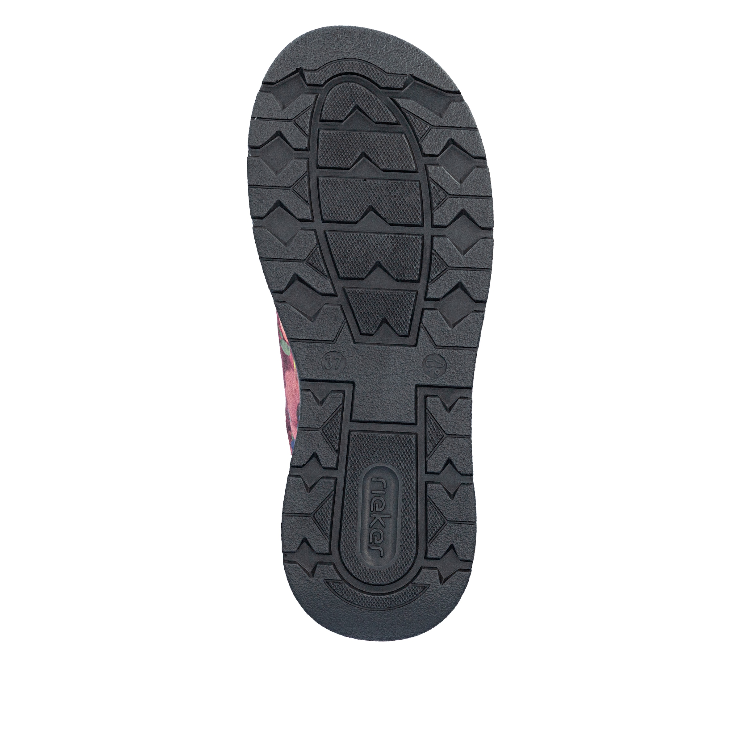 Baskets basses Rieker en rose