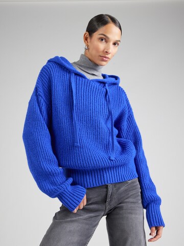 ABOUT YOU Sweater 'Juna' in Blue: front