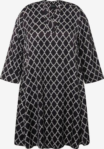 Ulla Popken Tunic in Black: front