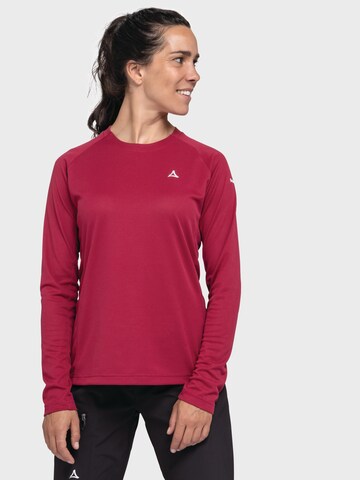 Schöffel Performance shirt 'Mountain' in Red: front