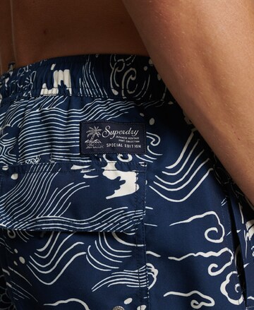 Superdry Board Shorts in Blue