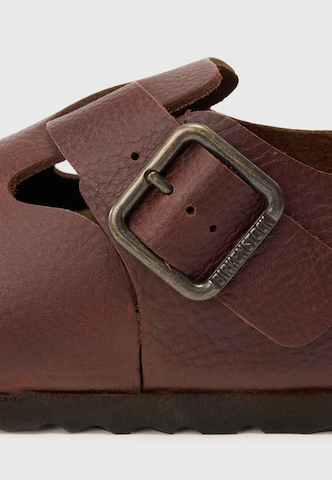 BIRKENSTOCK Slipper 'London' i brun