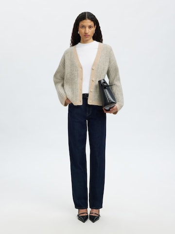 Cardigan SELECTED en beige