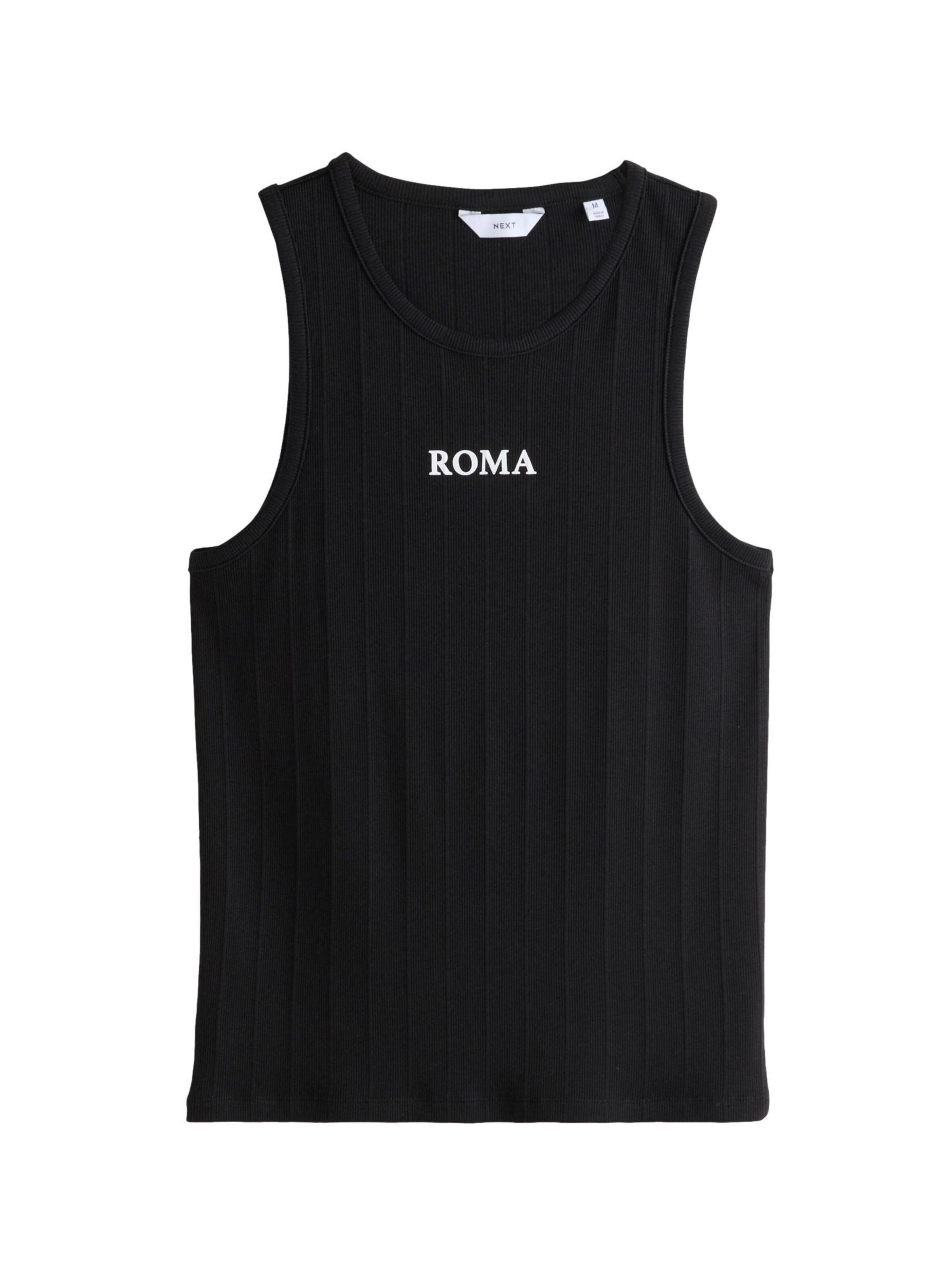 Next Top in Schwarz: Vorderseite