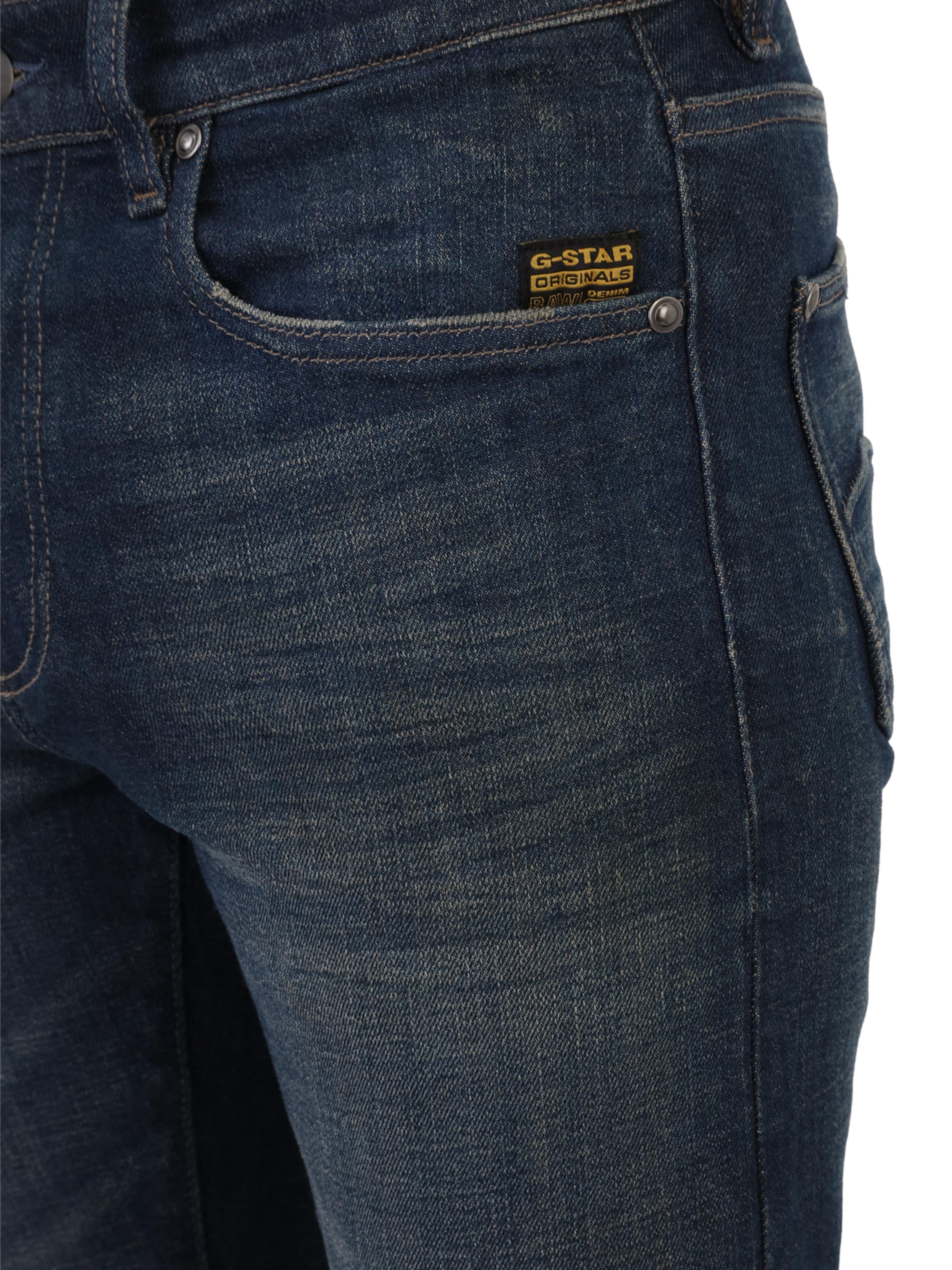 G-STAR Скинни Джинсы в Синий