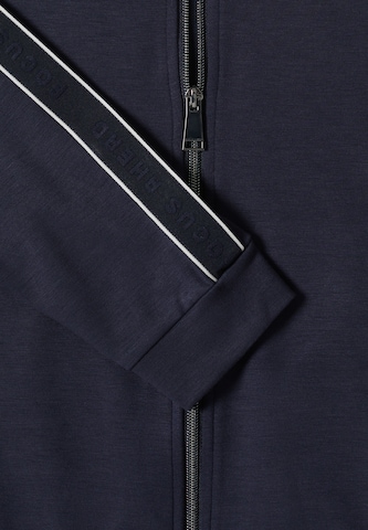 CECIL Zip-Up Hoodie in Blue