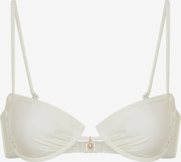 LSCN by LASCANA Bikinitop in Beige: voorkant