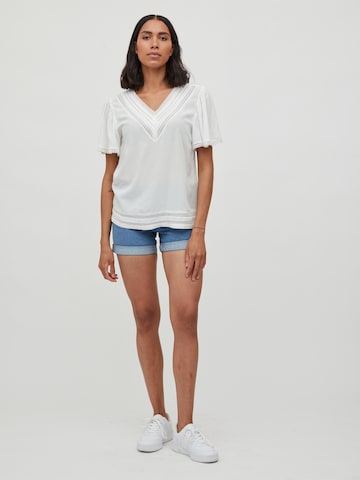 Camicia da donna 'Sia' di VILA in bianco