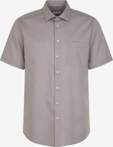 Chemise business SEIDENSTICKER en gris : devant