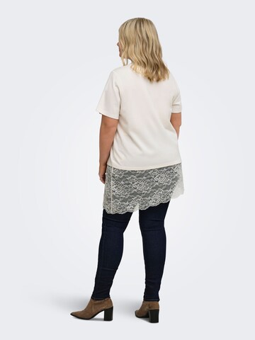 ONLY Carmakoma - Camiseta 'CARLise' en blanco