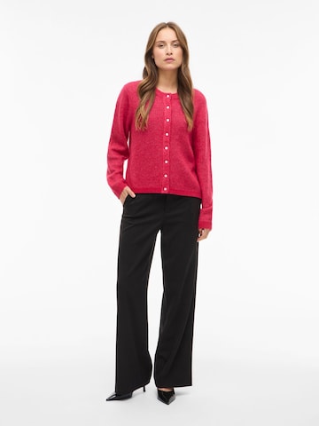 VILA Knit Cardigan 'VILory' in Pink