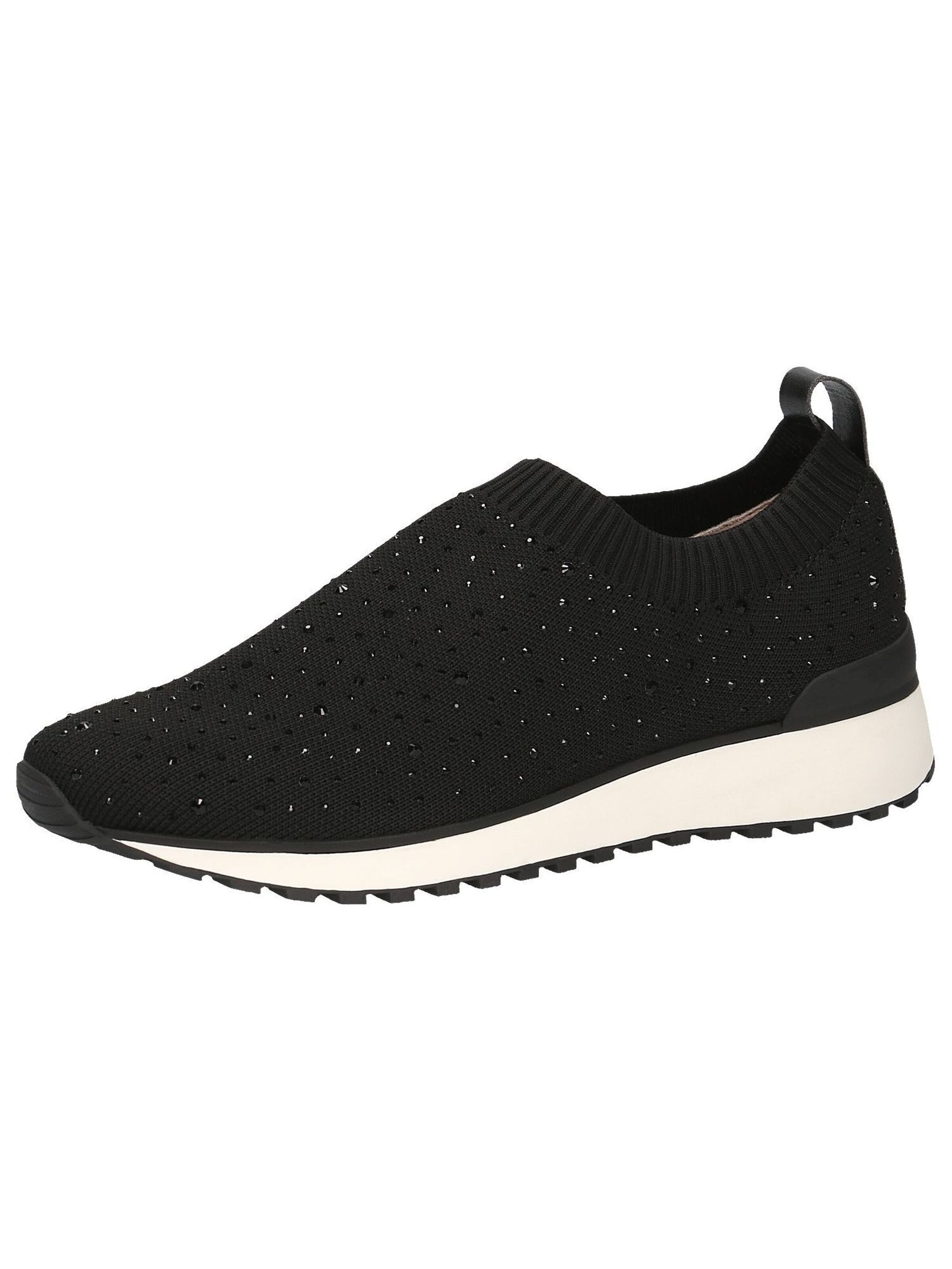 Slip on CAPRICE en noir : devant