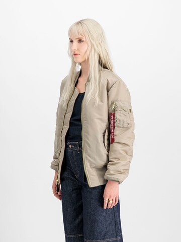 ALPHA INDUSTRIES Between-Season Jacket 'MA-1 Heritage' in Beige