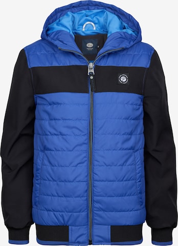 Petrol Industries Übergangsjacke 'Splash' in Blau: Vorderseite