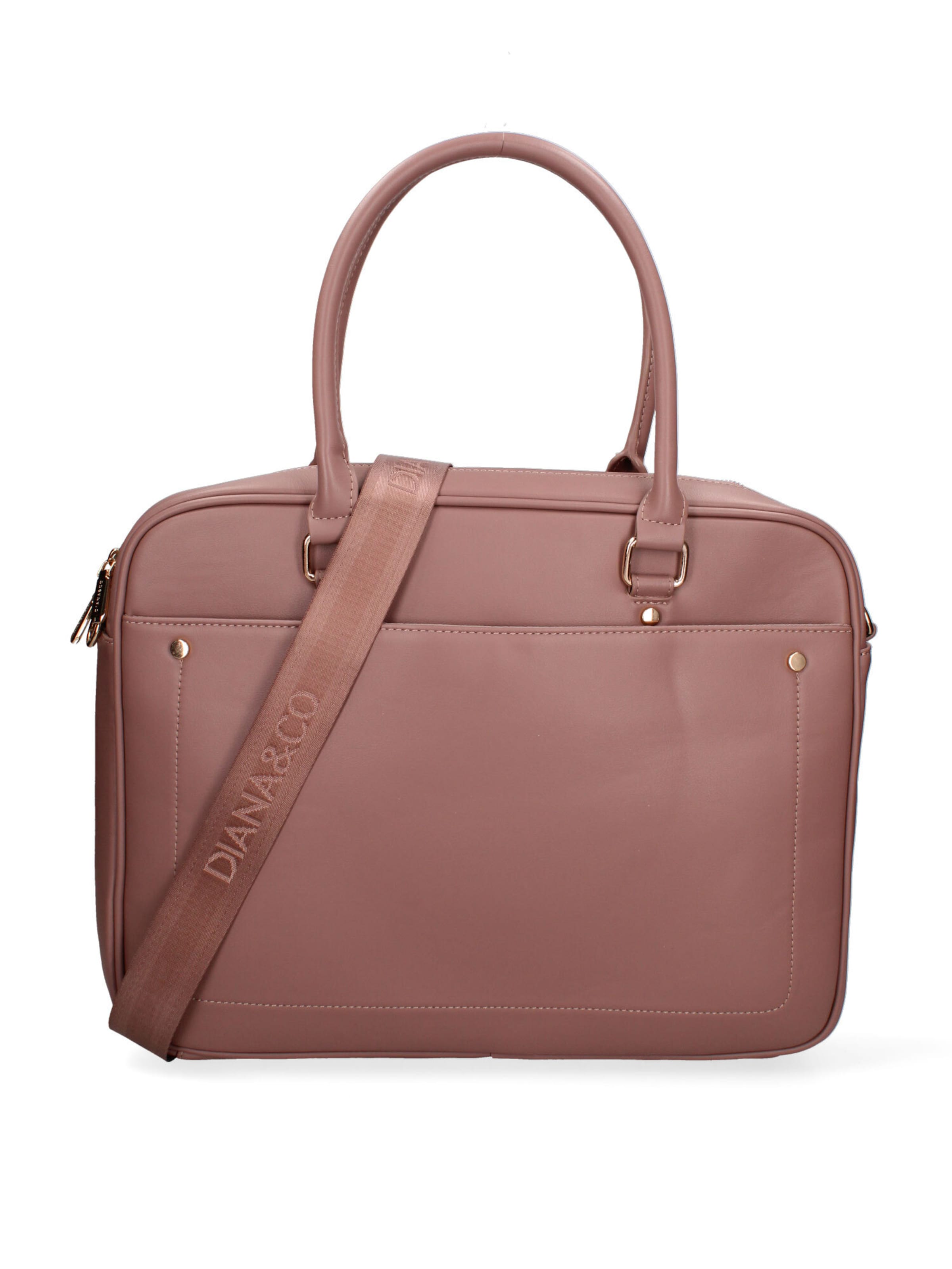 Diana&Co. Aktentas in Roze: voorkant